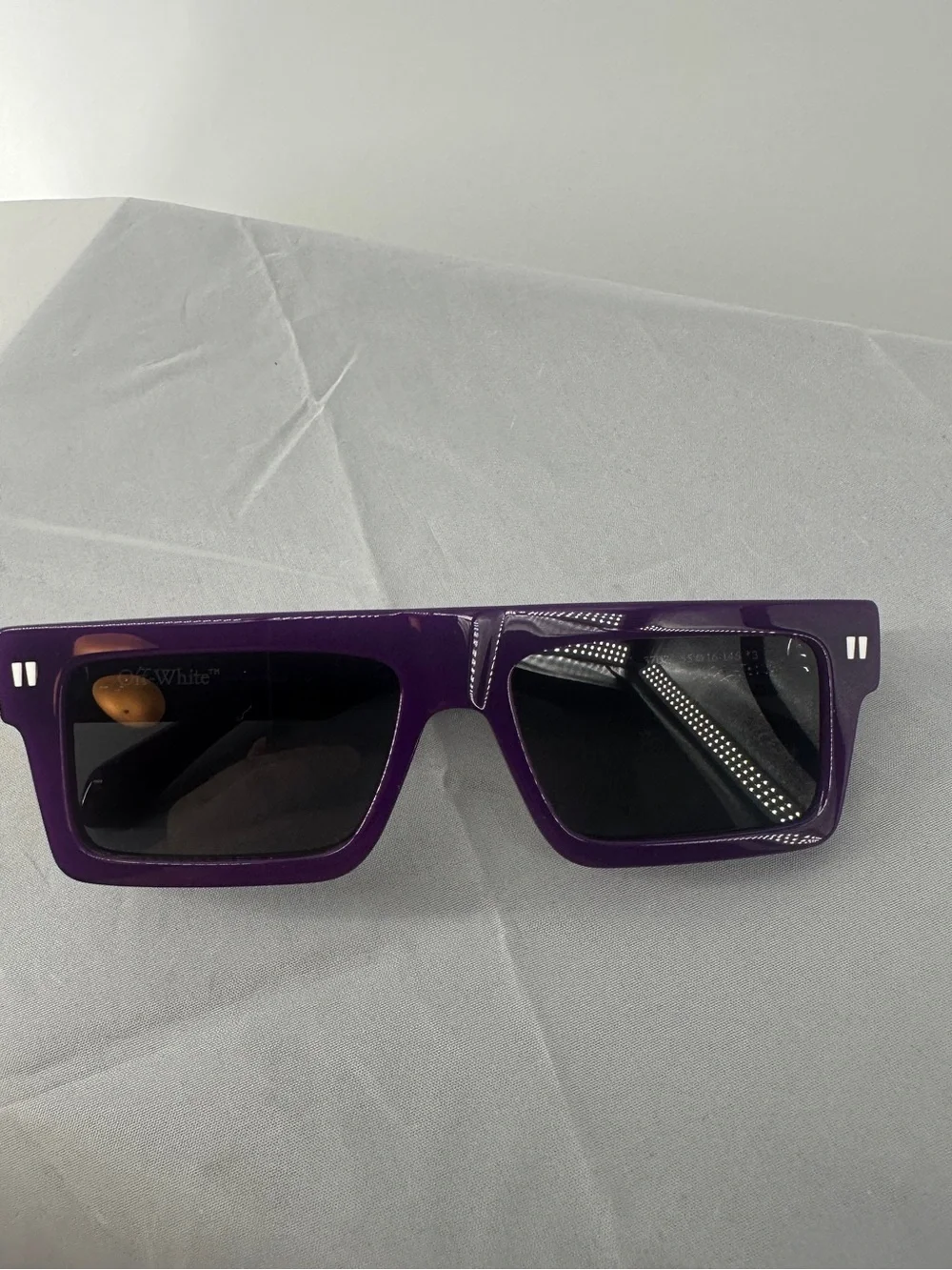 Off White purple Chandler sunglasses